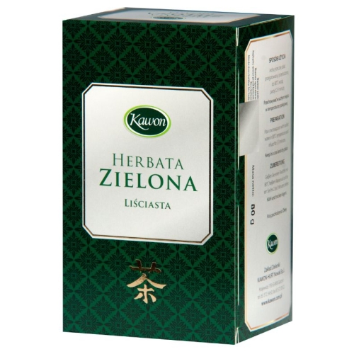 Herbata zielona liściasta 80g